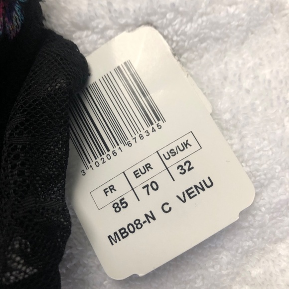 AUBADE Femme Romantique push-up embroidered bra 32C - Picture 4 of 7